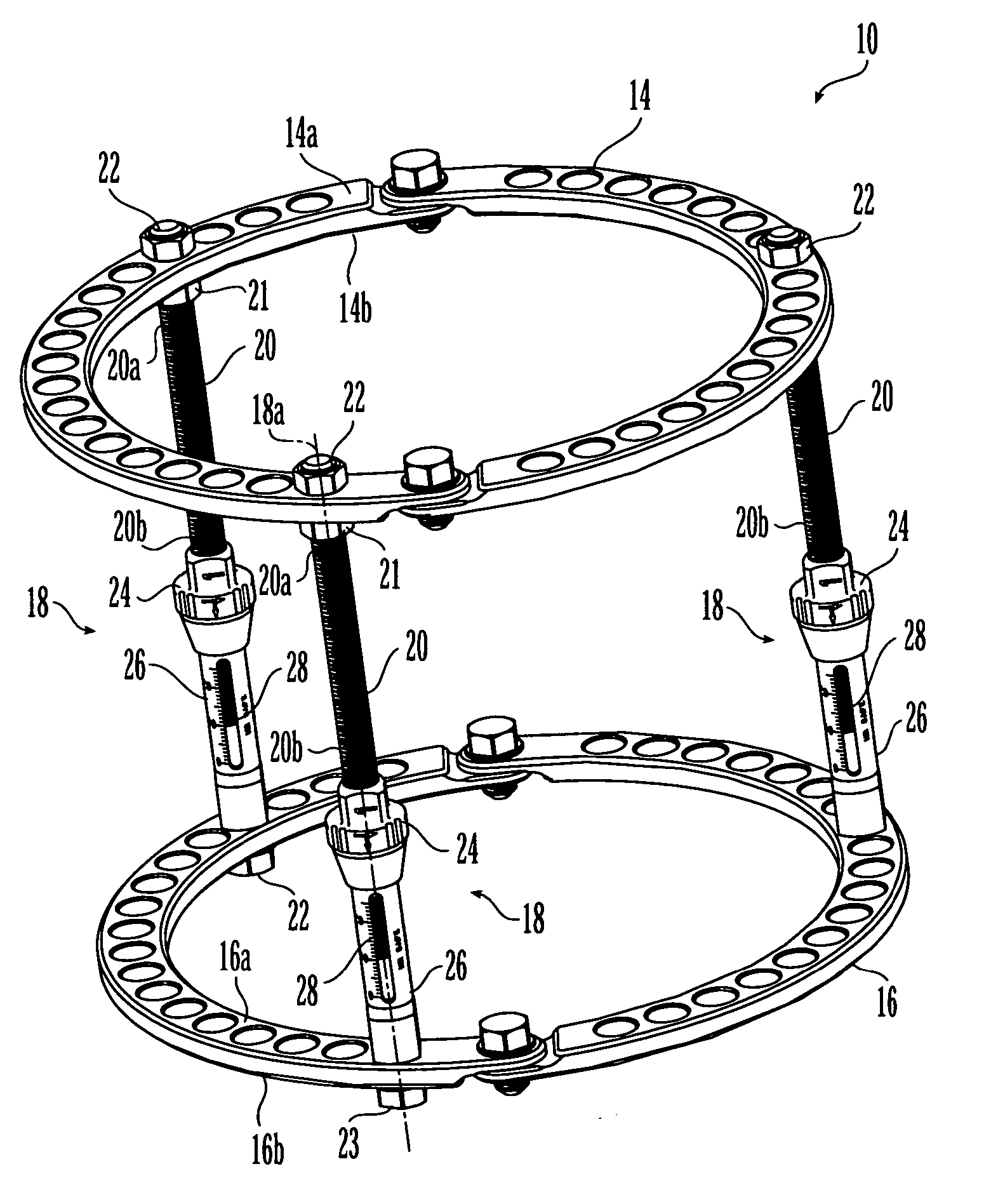 External fixation system and method of use