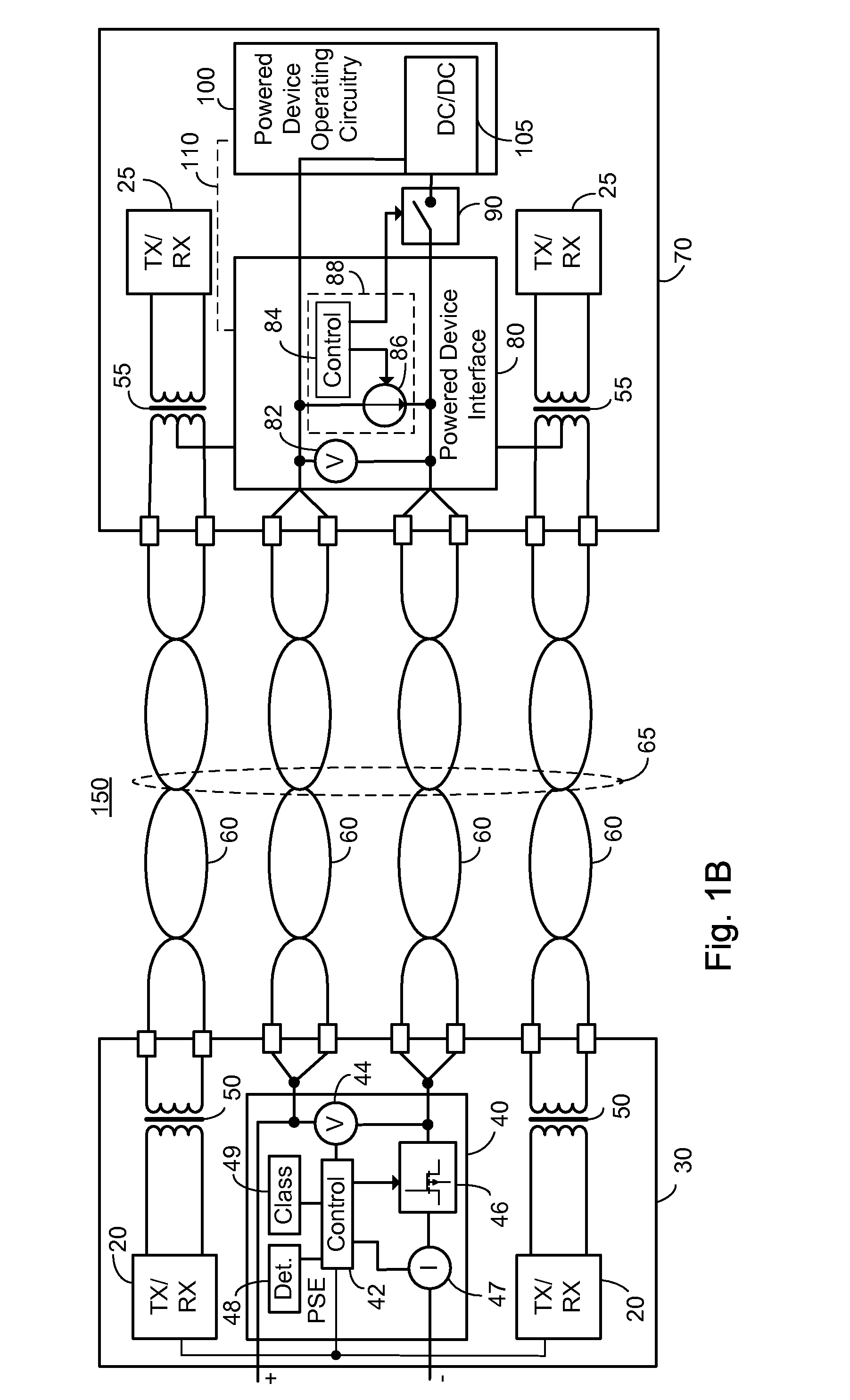 Determination of wire metric for delivery of power to a powered device over communication cabling