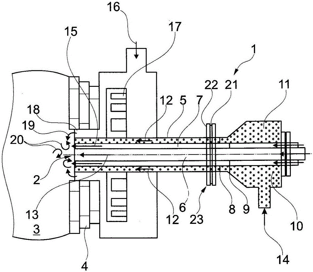 Pulsation burner for the combustion of solid fuels, and method for the operation thereof