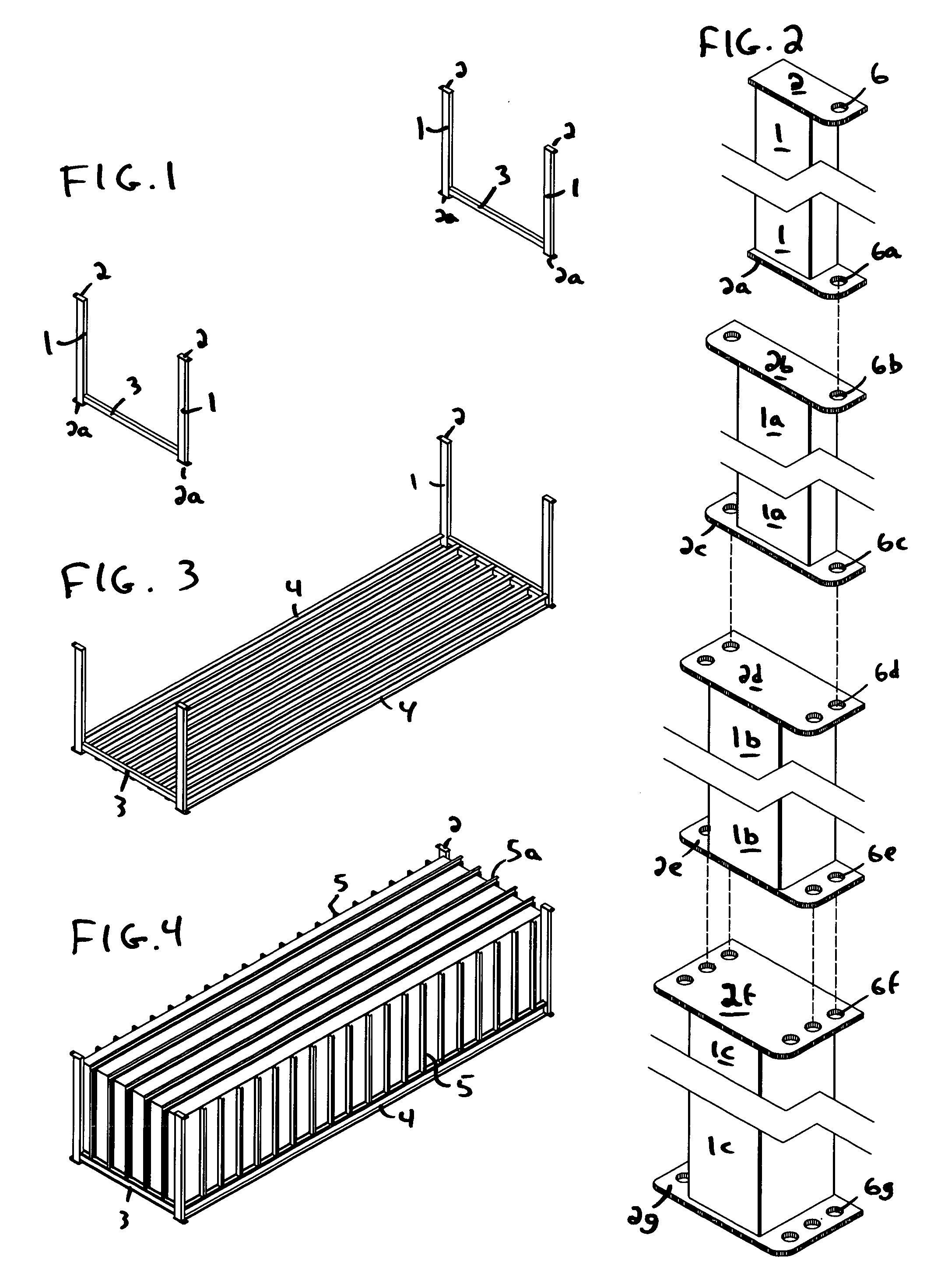 Load-bearing construction pod and hybrid method of construction using pods
