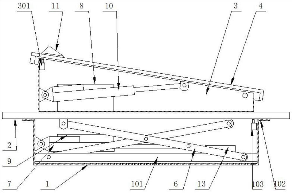 Intelligent airing system for cable trench of transformer substation and working method of intelligent airing system