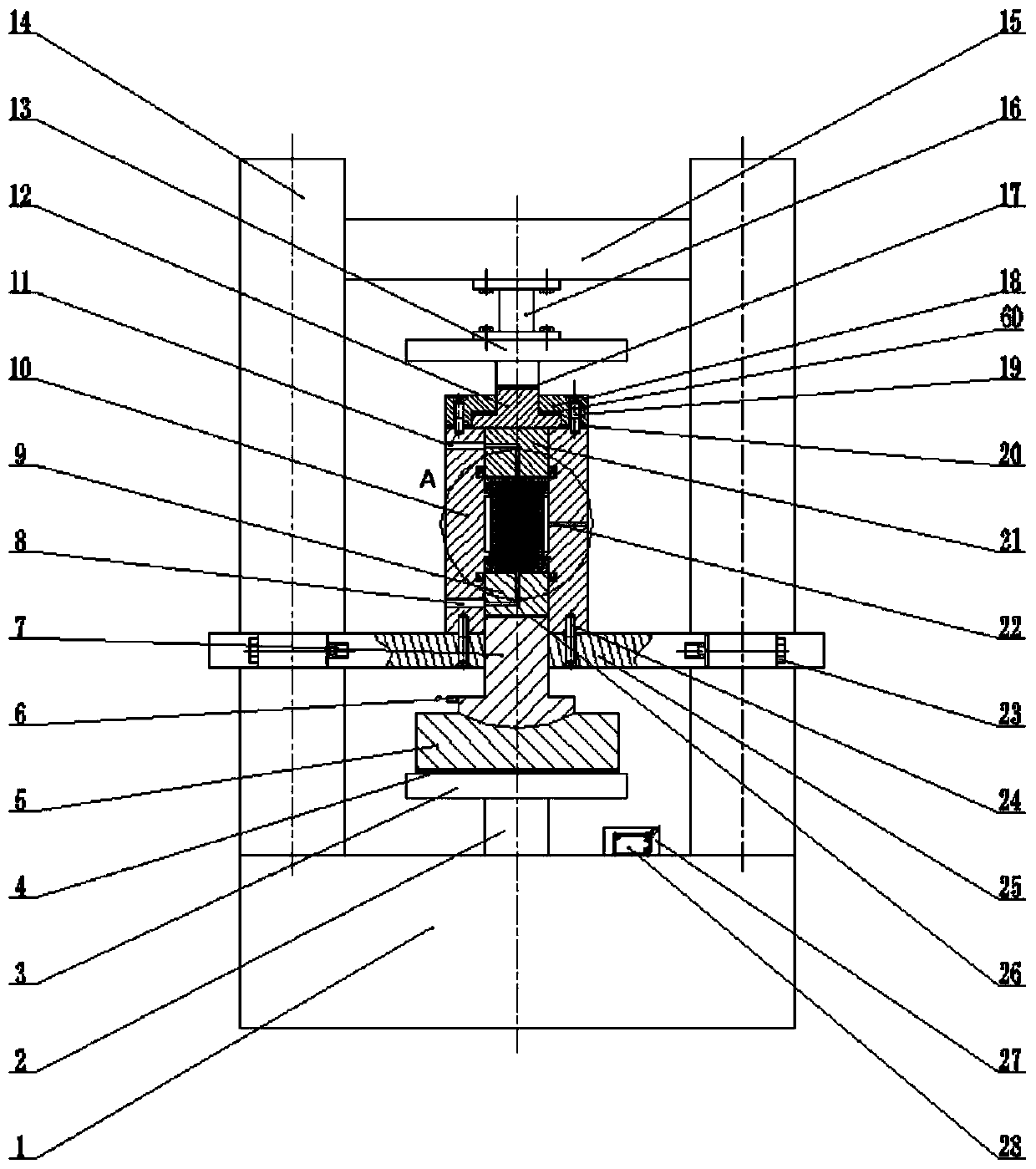 Multifunctional experimental device and method for supercritical carbon dioxide displacement of coal bed methane