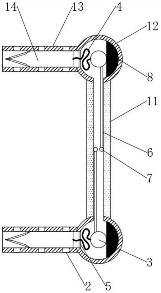 High-stability sectional type cast-in-situ bored pile construction method