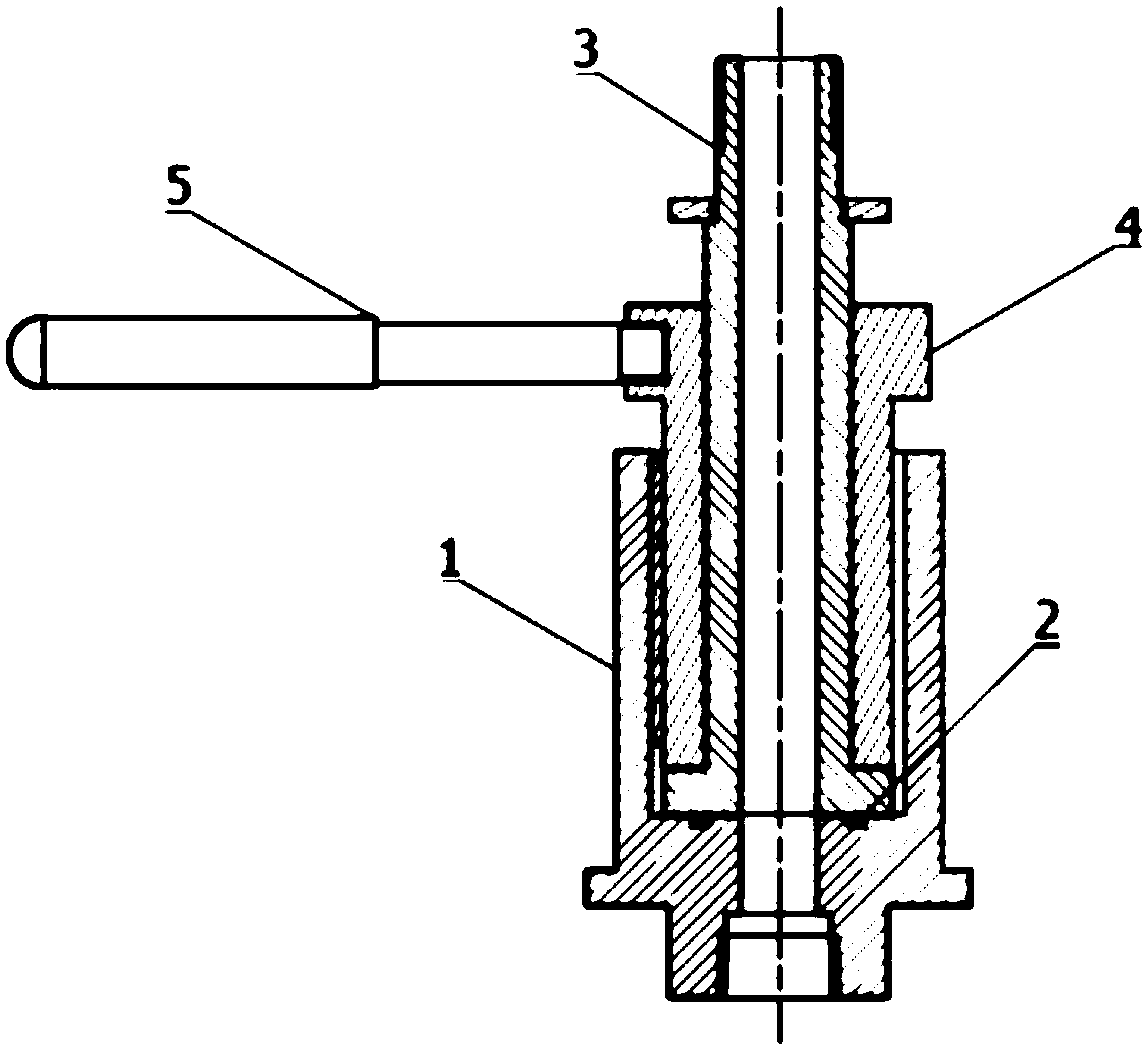 High-pressure quick joint for high-pressure gas storage and transportation equipment