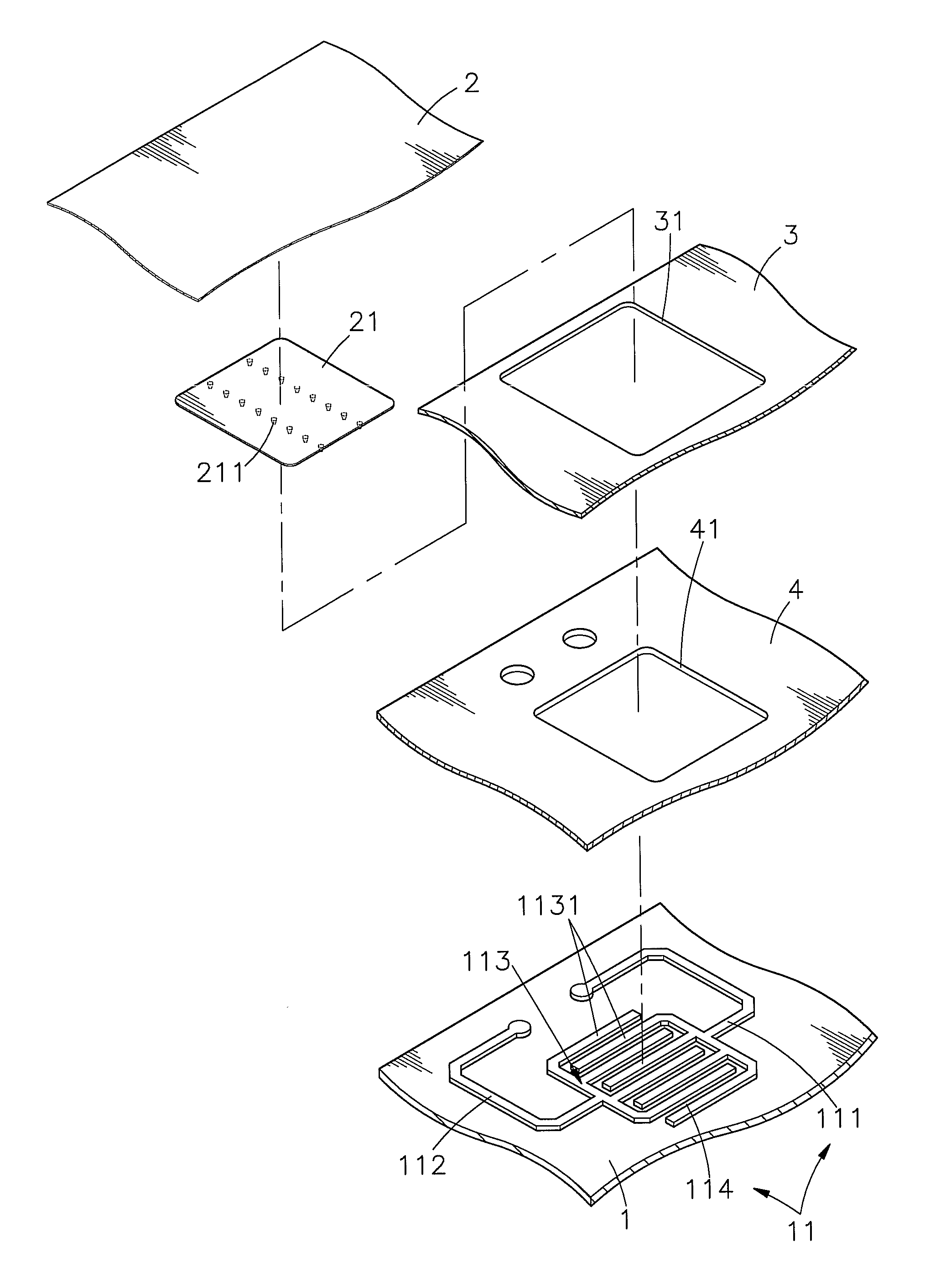 Ultra-thin computer input device