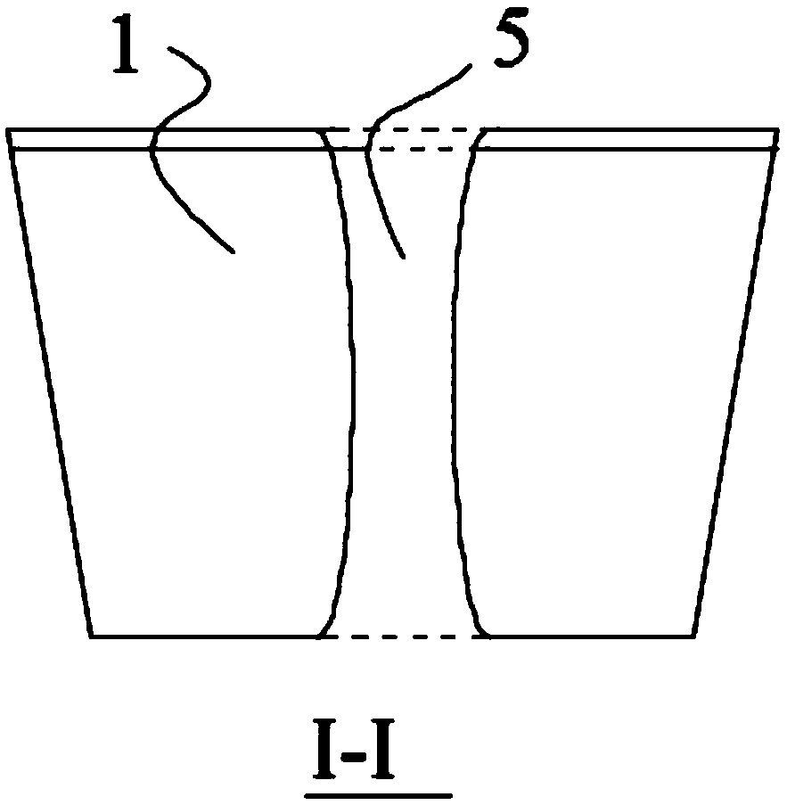 Anti-floating dense construction method of hollow floor slab and thin-wall square box used in same
