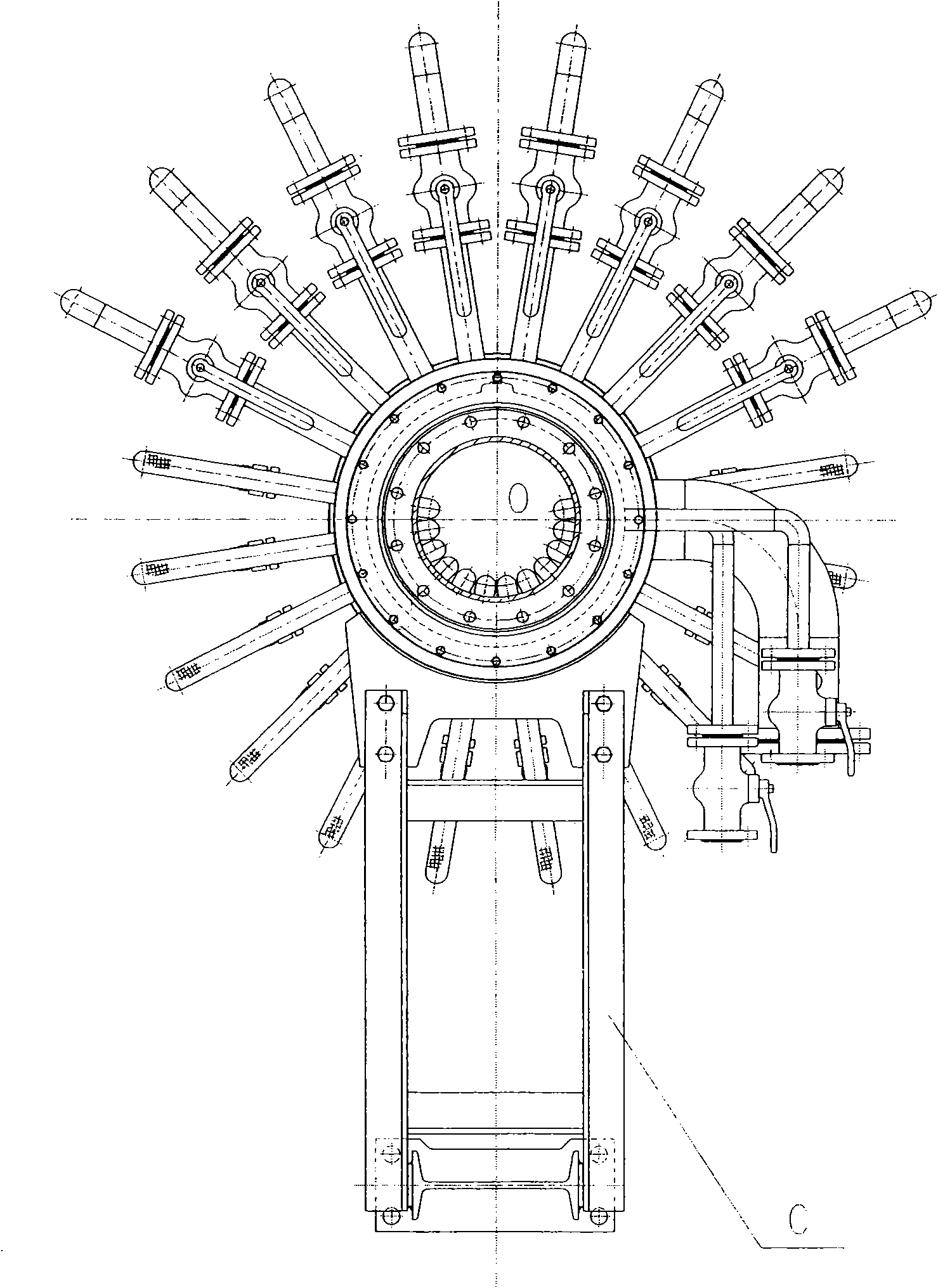 Anti-rotation device of rotary joint