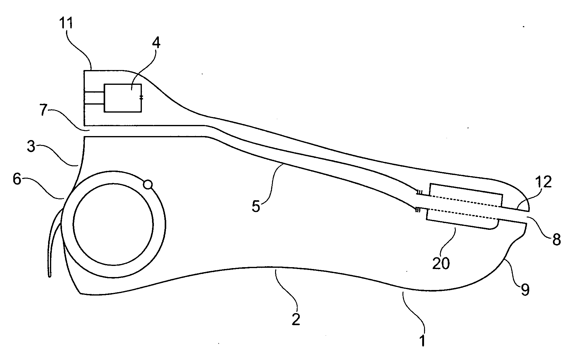 Hearing Instrument With Improved Venting And Miniature Loudspeaker Therefore