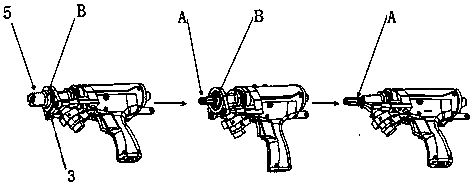 Clamp, lock nut, lock assembly, welding torch having same and fastening method