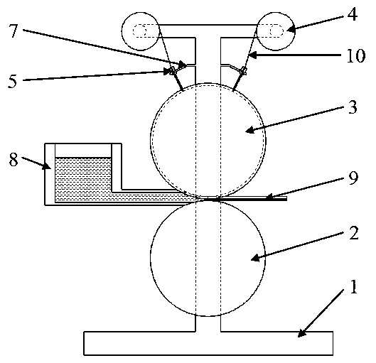 Molding equipment and method for continuous-fiber-reinforced cross-rib metal plate