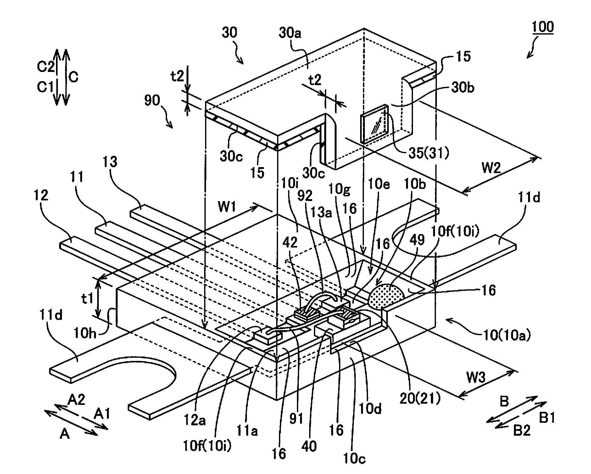Semiconductor laser apparatus and optical apparatus