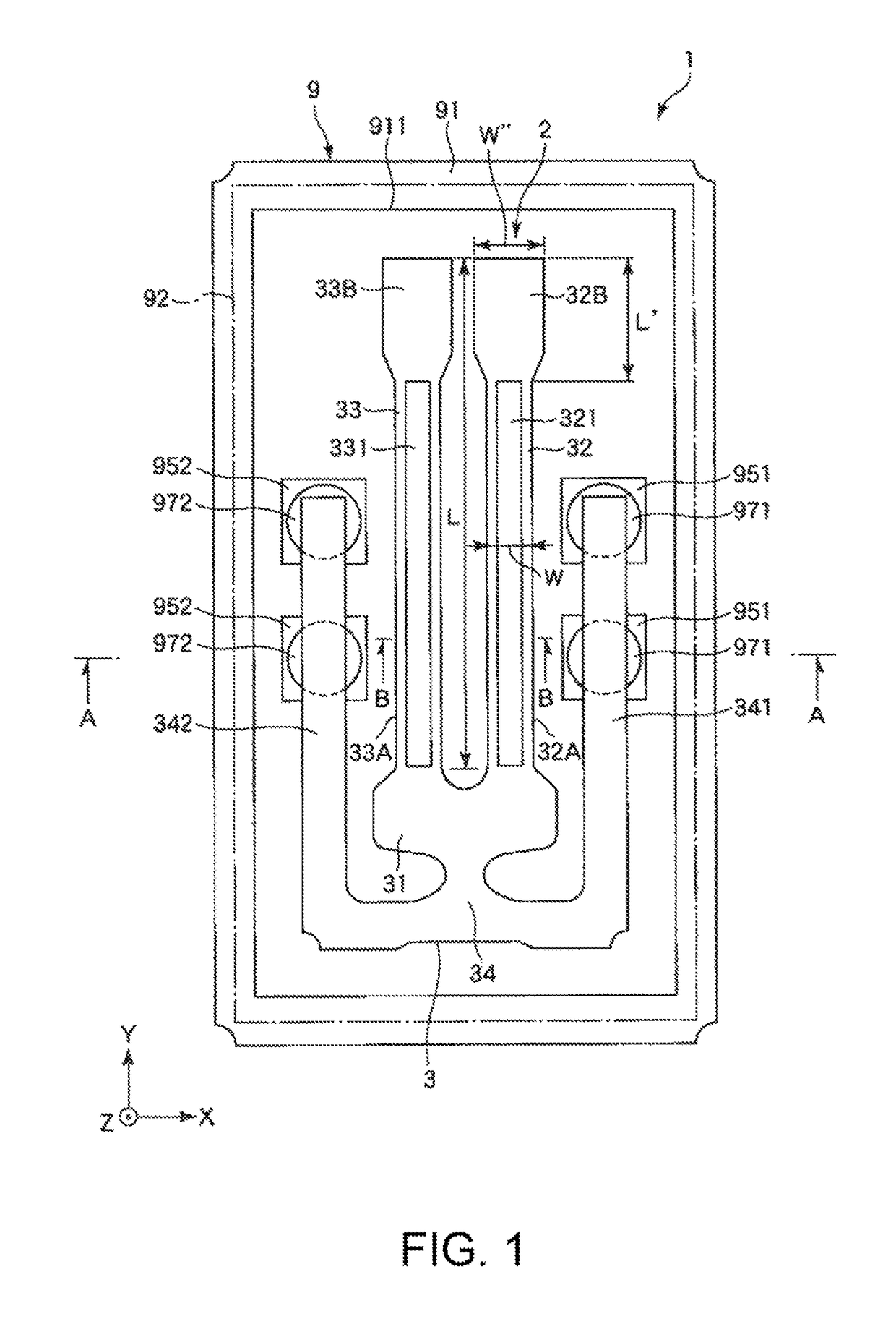 Vibrator, oscillator, electronic device for controlling internal resonance between inherent vibration modes