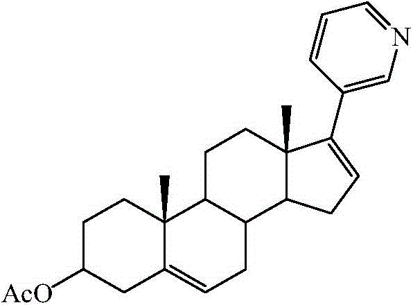 A kind of purification method of abiraterone acetate