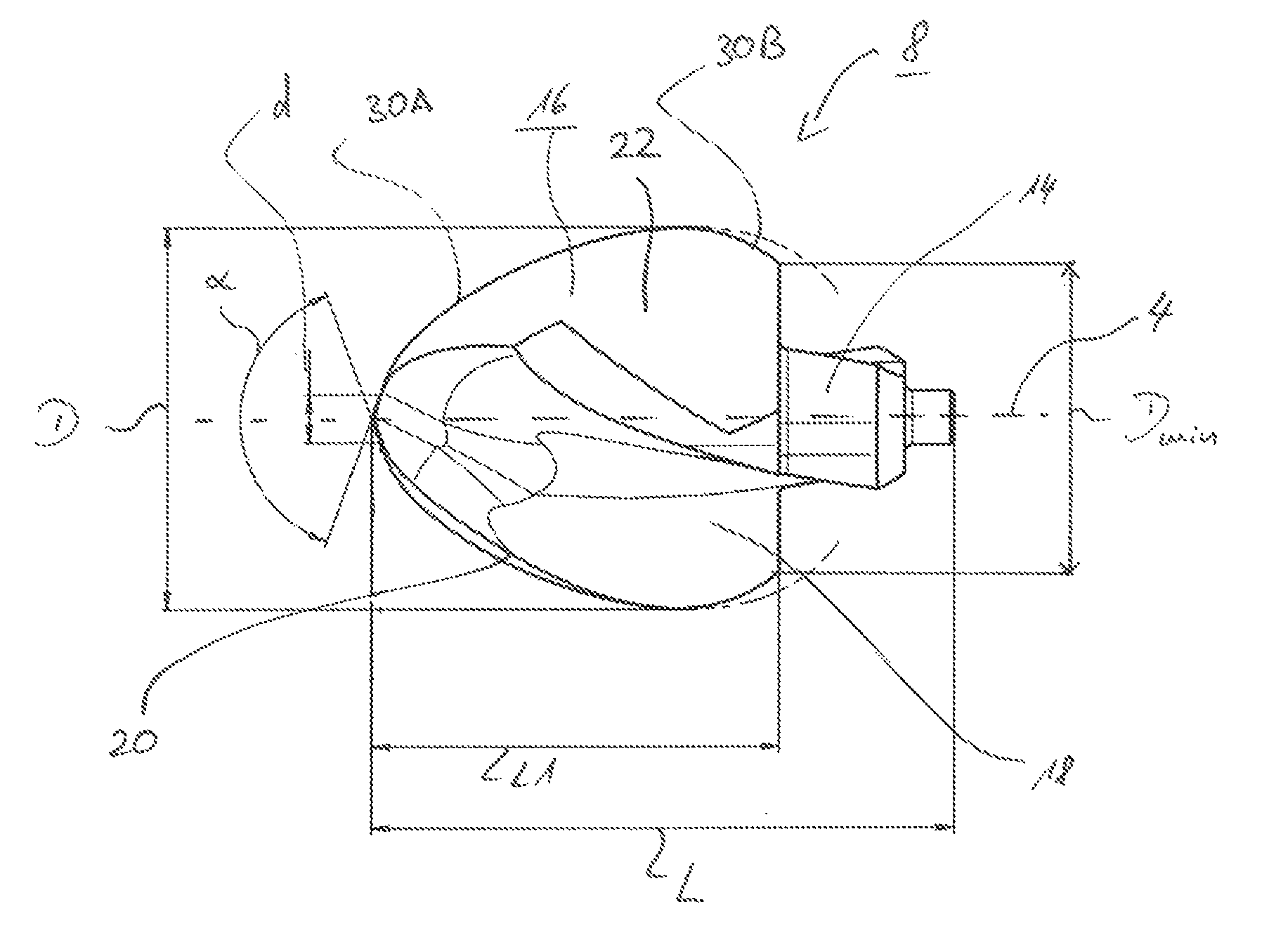 Tool head and method for machining a metallic workpiece