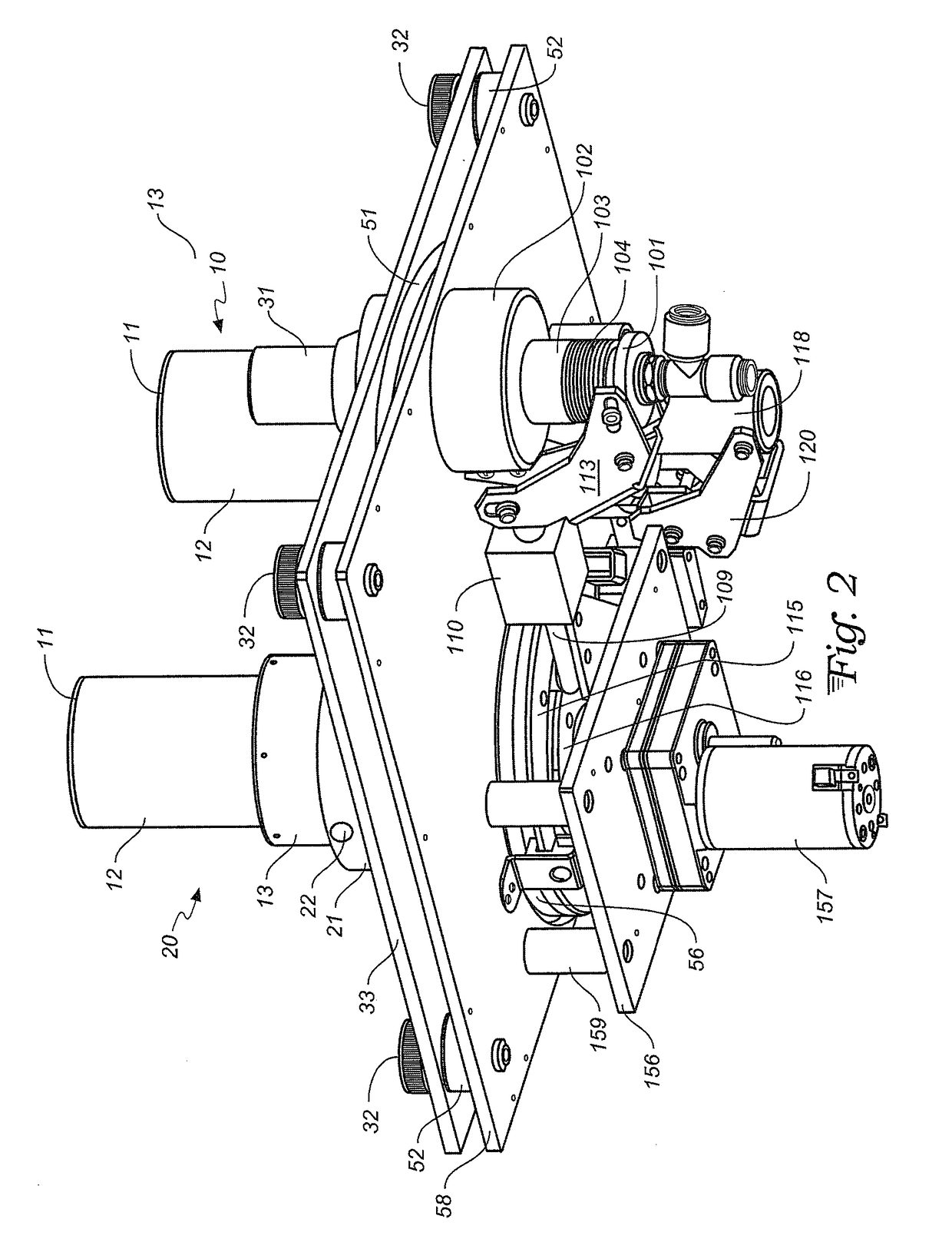 Sequential air sampler with filter cassette magazine