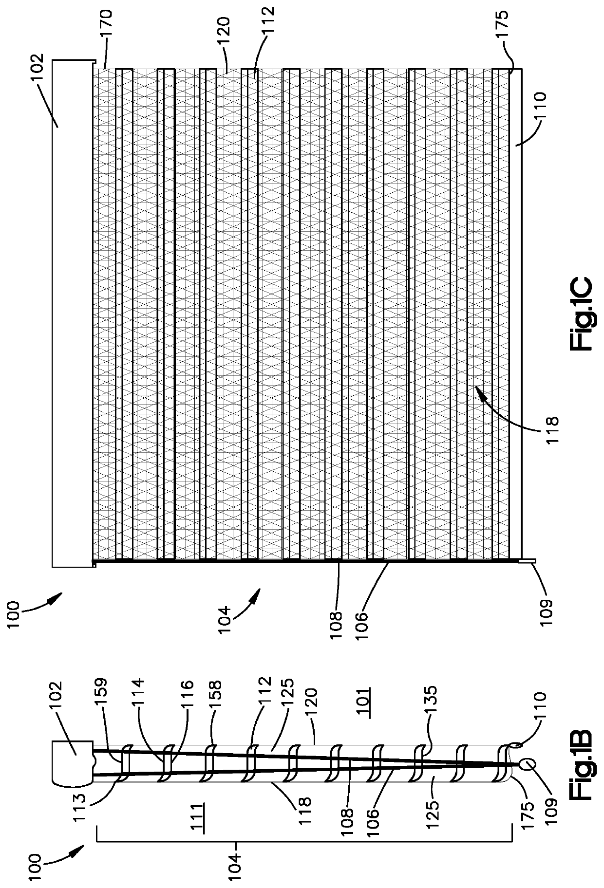 Covering for architectural features, related systems, and methods of manufacture