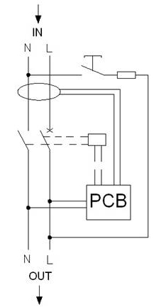 Bidirectional earth leakage circuit breaker