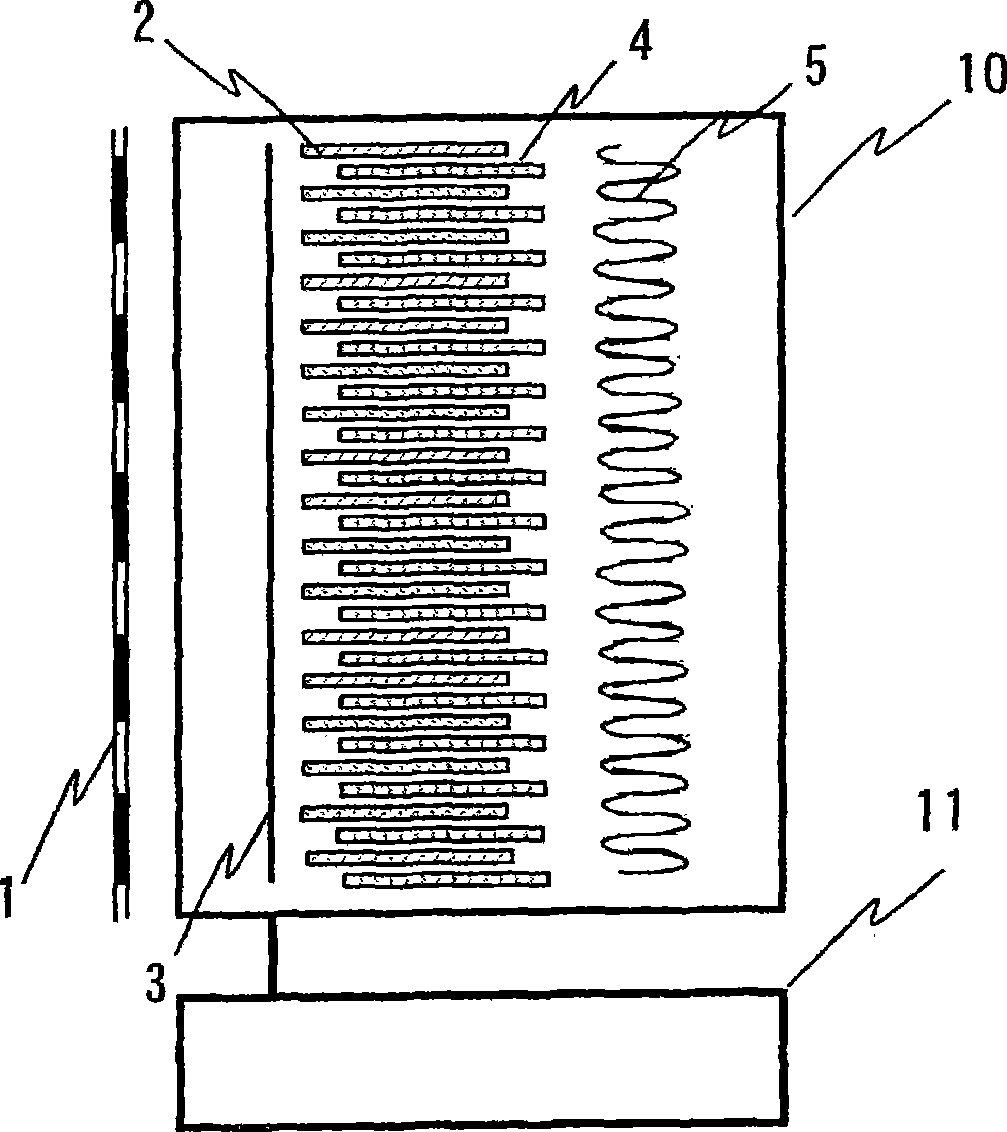 Projection map display device