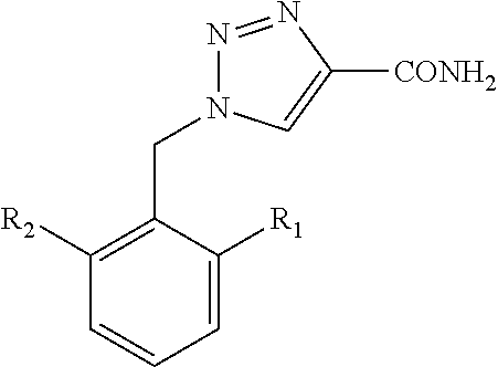 Process for preparation of 1,2,3-triazole-4 carboxamides