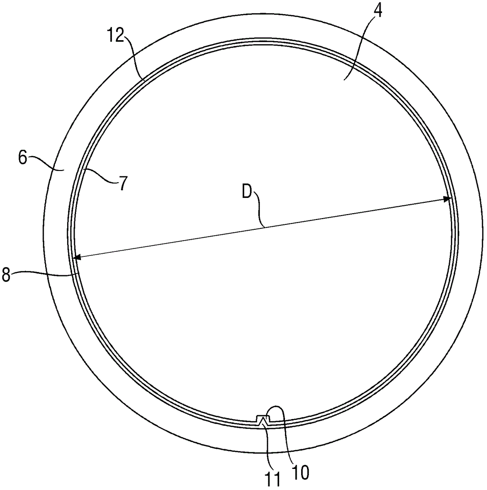 Susceptor for supporting a semiconductor wafer and method for depositing a layer on a front side of a semiconductor wafer