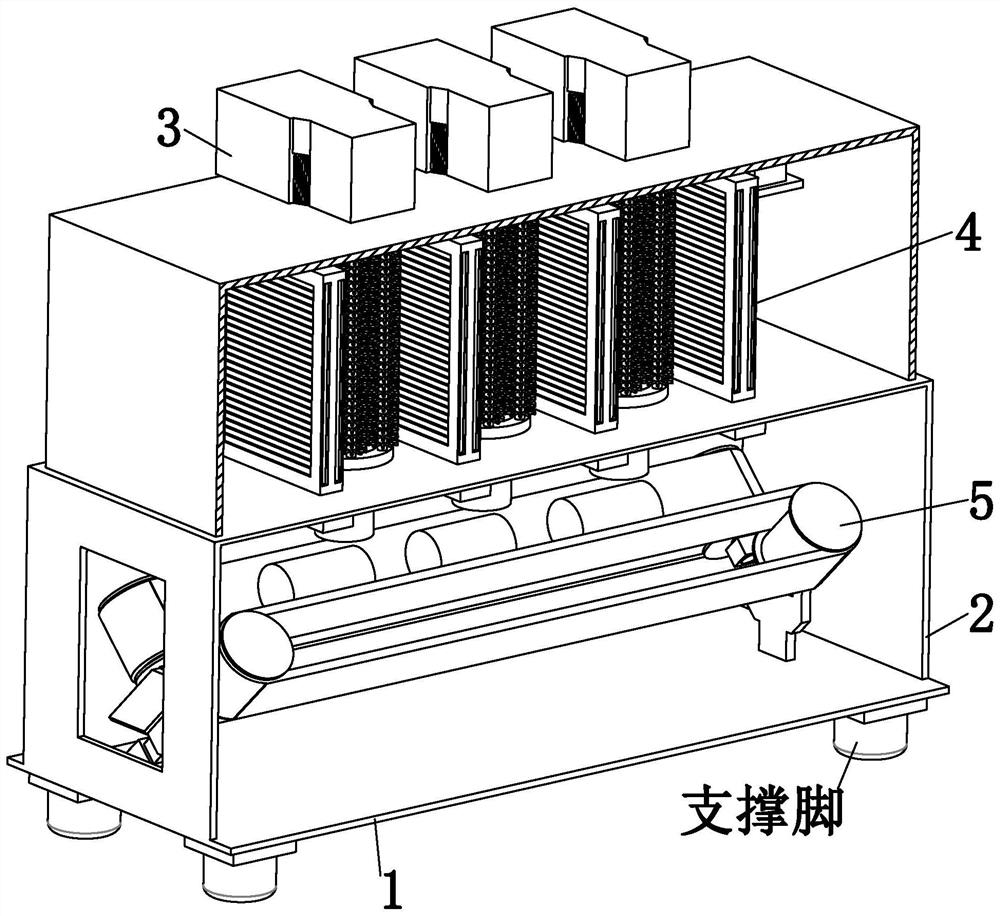 Activated carbon preparation raw material activation treatment process