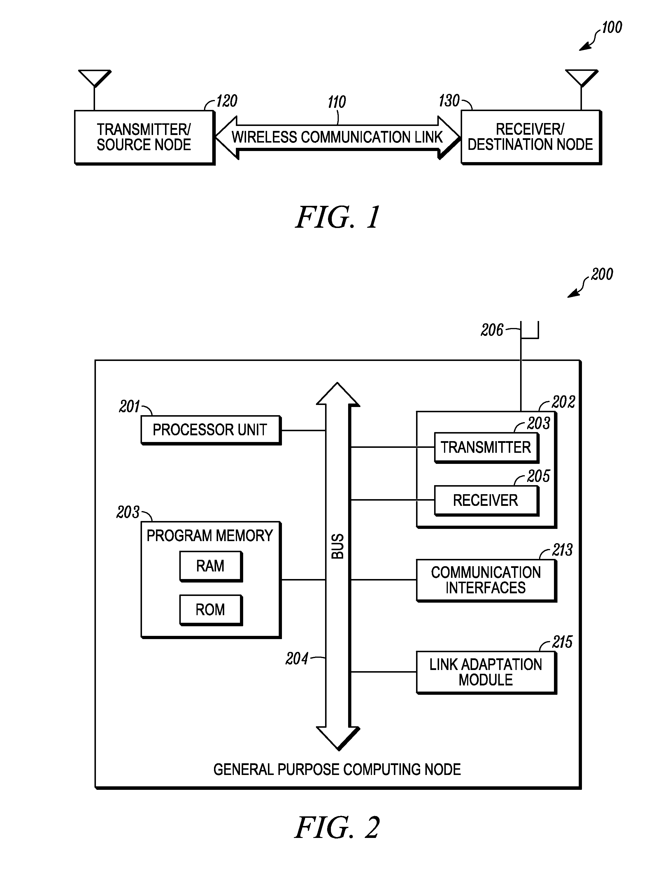 Method and apparatus for link adaptation by stochastically selecting a transmit parameter