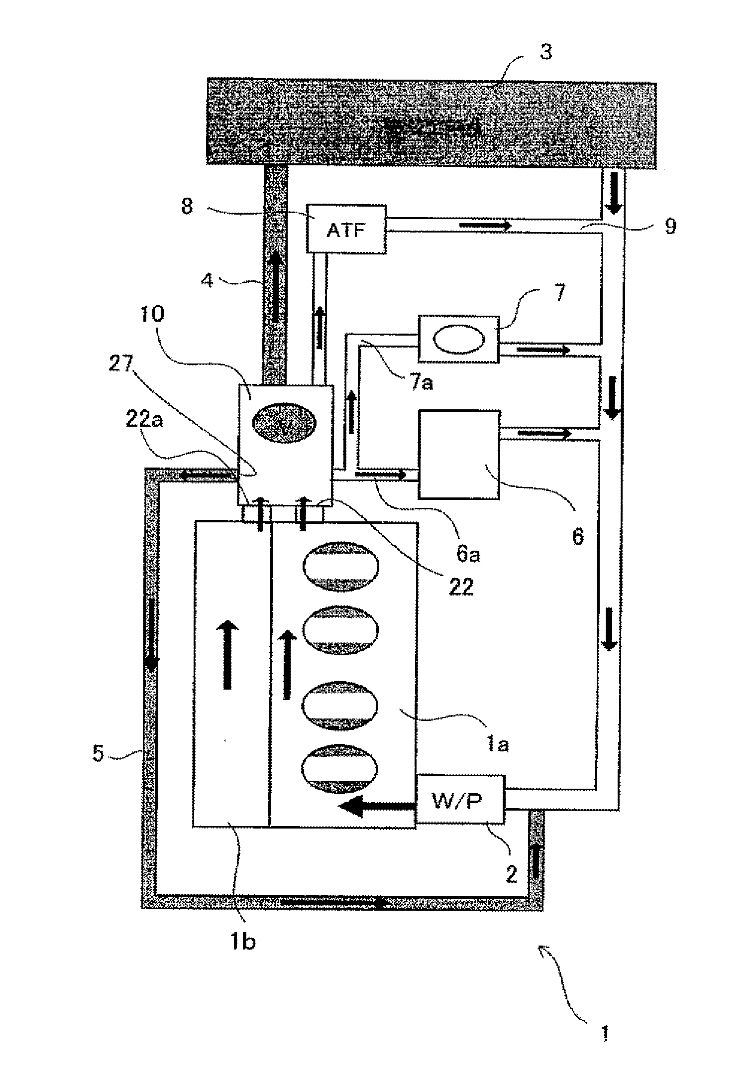Cooling water control valve apparatus