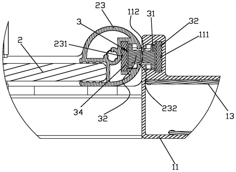 Internal and external folding mechanism and connecting mechanism of movable panel