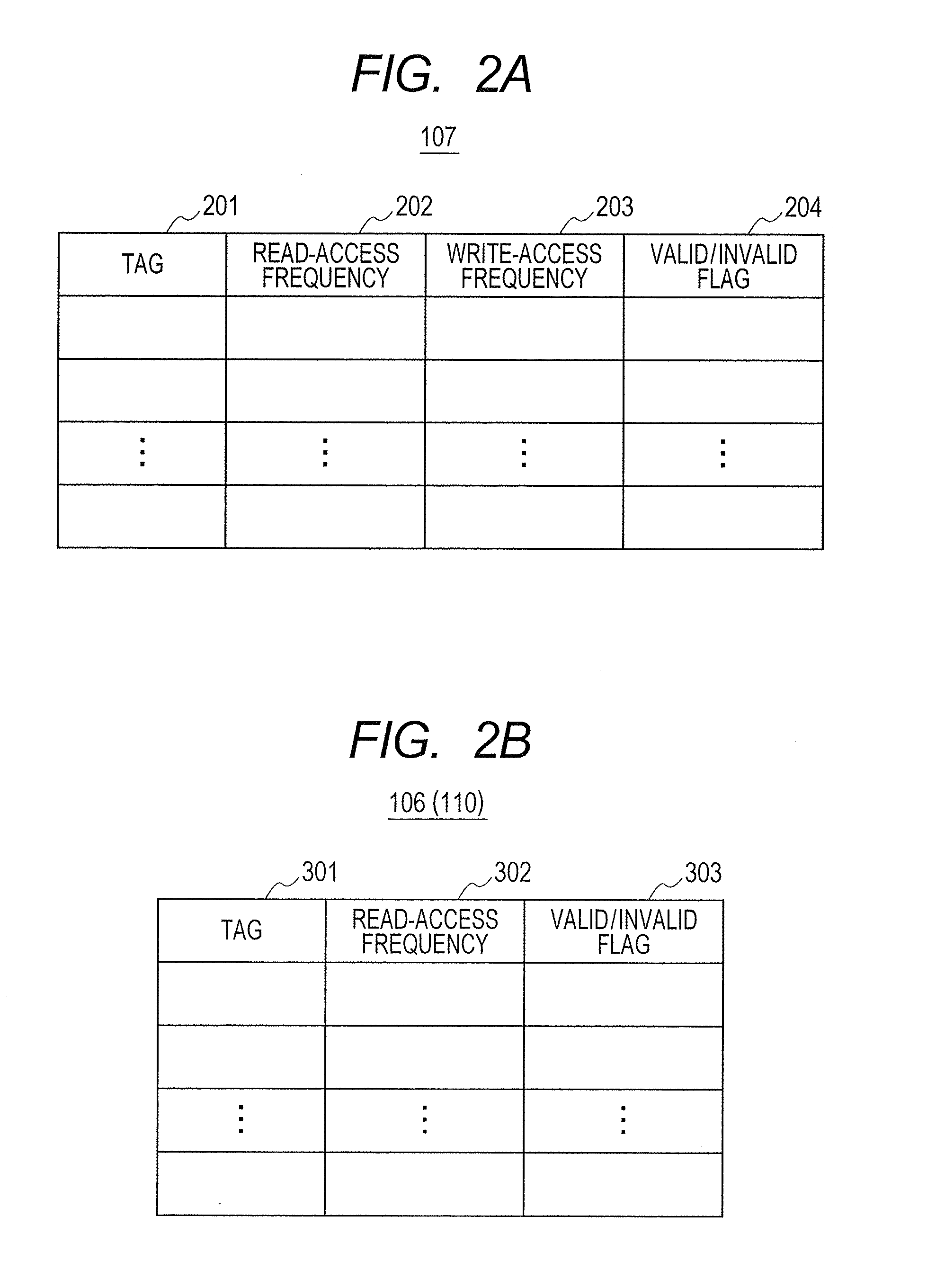 Information device equipped with cache memories, apparatus and program using the same device
