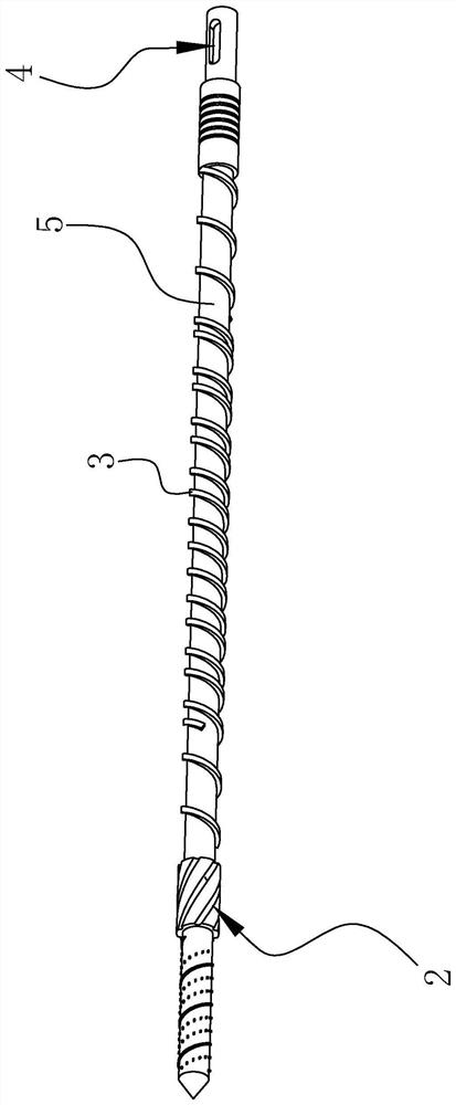 A wear-resistant screw and its manufacturing method