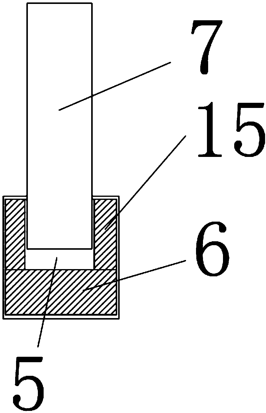 Road guardrail buffer device for coal mine safety