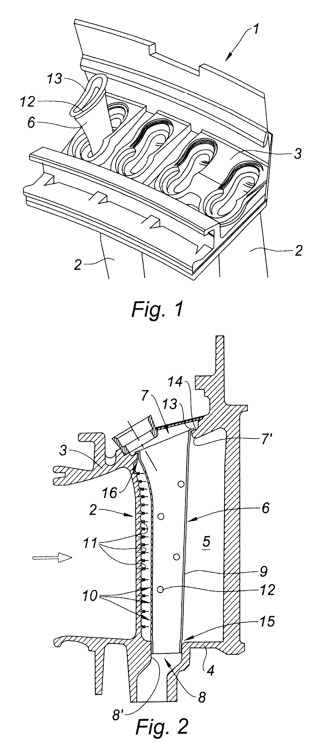 Assembly comprised of a vane and of a cooling liner, turbomachine nozzle guide vanes assembly comprising this assembly, turbomachine and method of fitting and of repairing this assembly