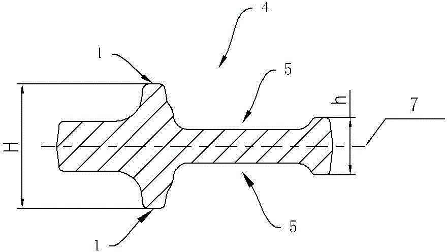 Larger titanium alloy structural component die-forging forming method