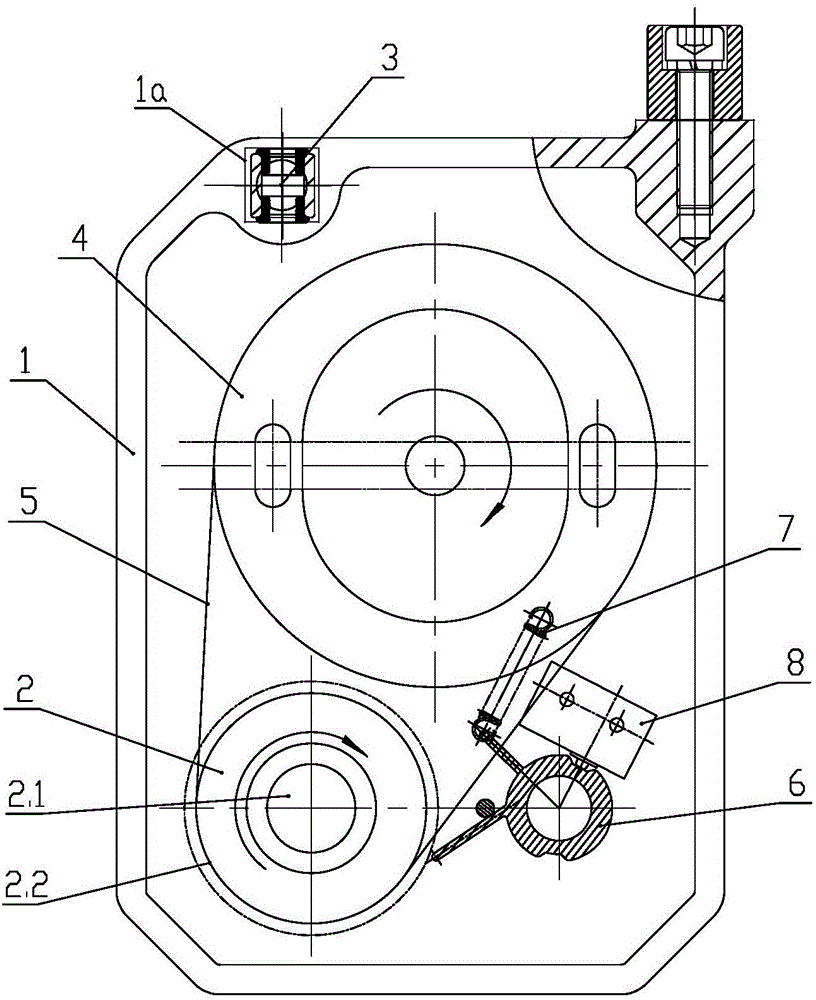 Single-thread-inlet single-tube yarn feeder