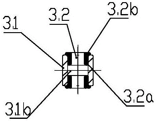 Single-thread-inlet single-tube yarn feeder