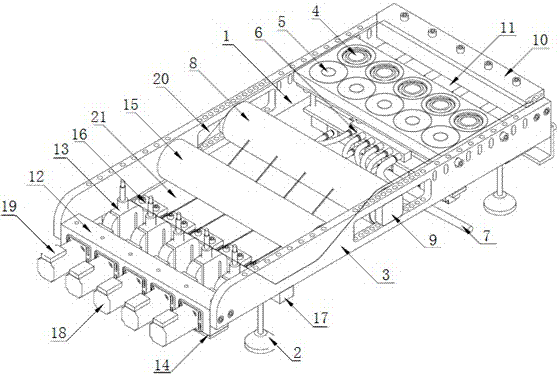 Non-contact shape measurement model solving device