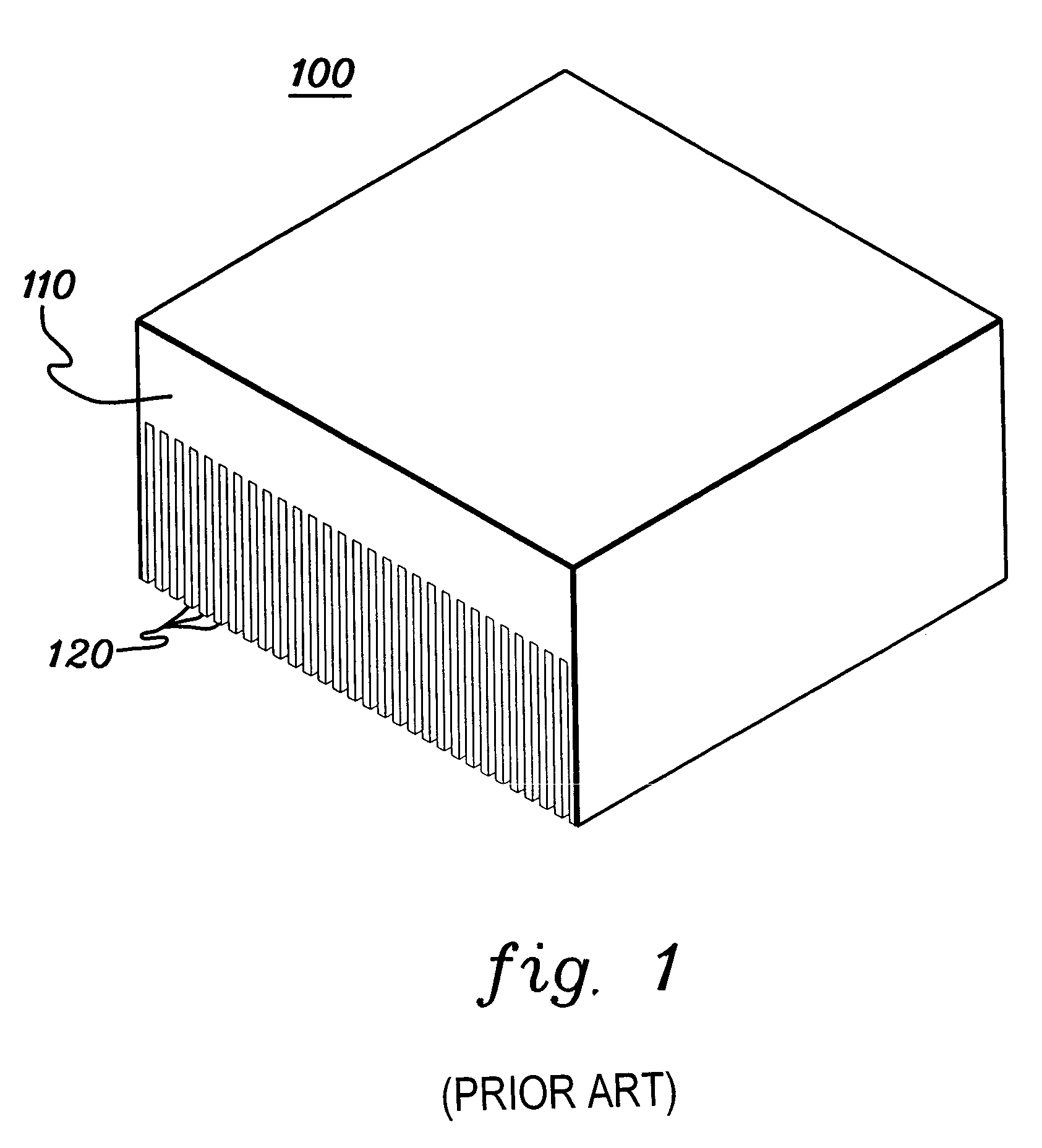 Thermal dissipation structure and method employing segmented heat sink surface coupling to an electronic component