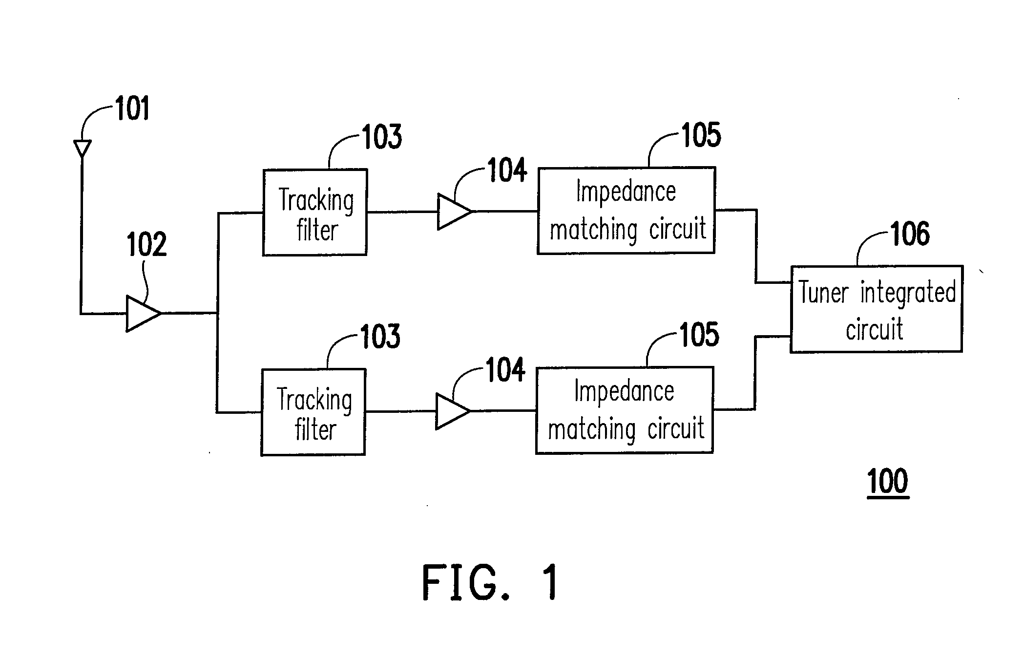 Tuner and transformer formed by printed circuit board thereof