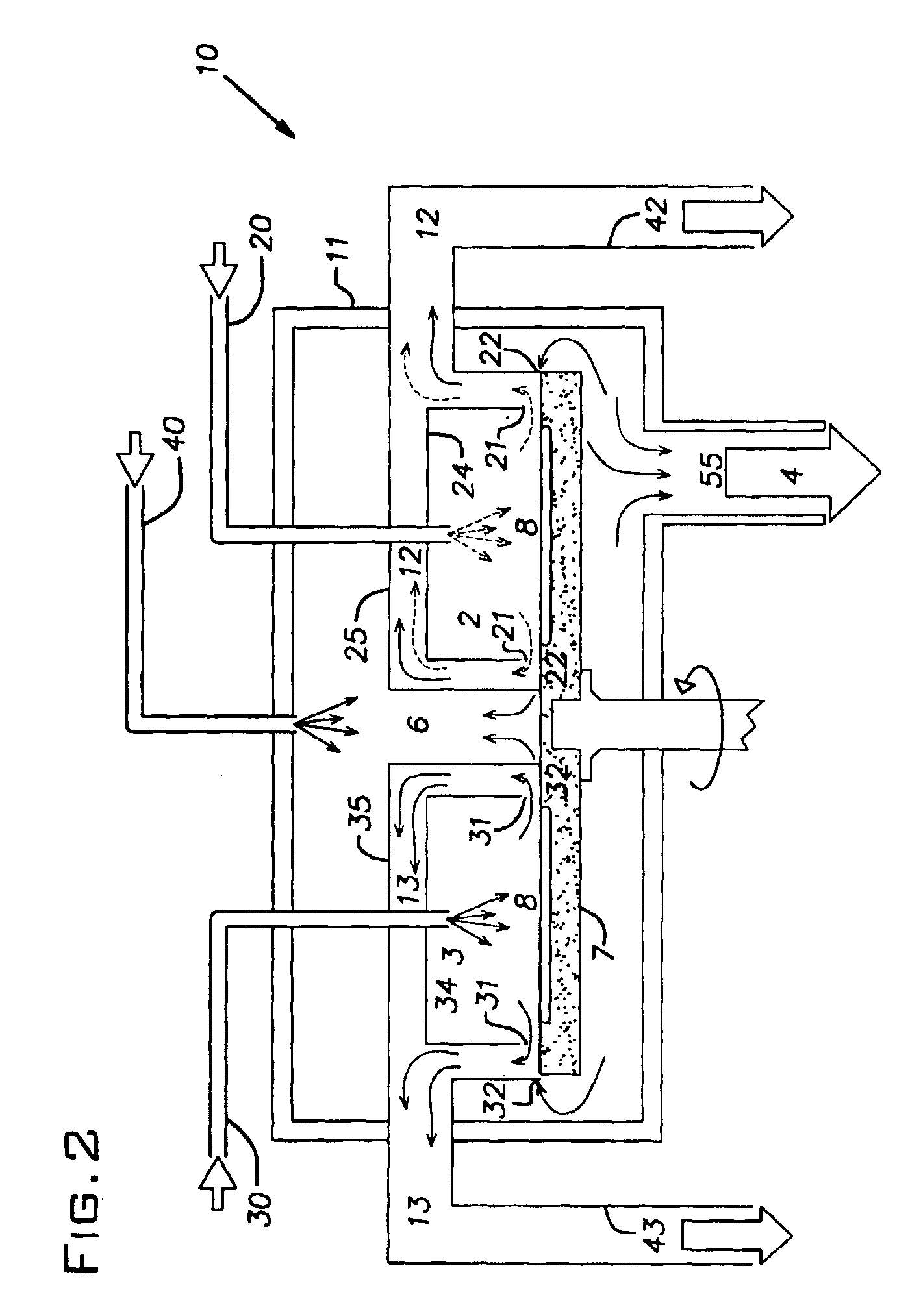 Method and apparatus for ALD on a rotary susceptor