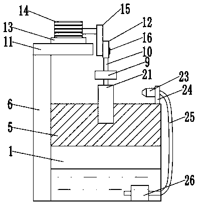 Segmenting device for rice cake production