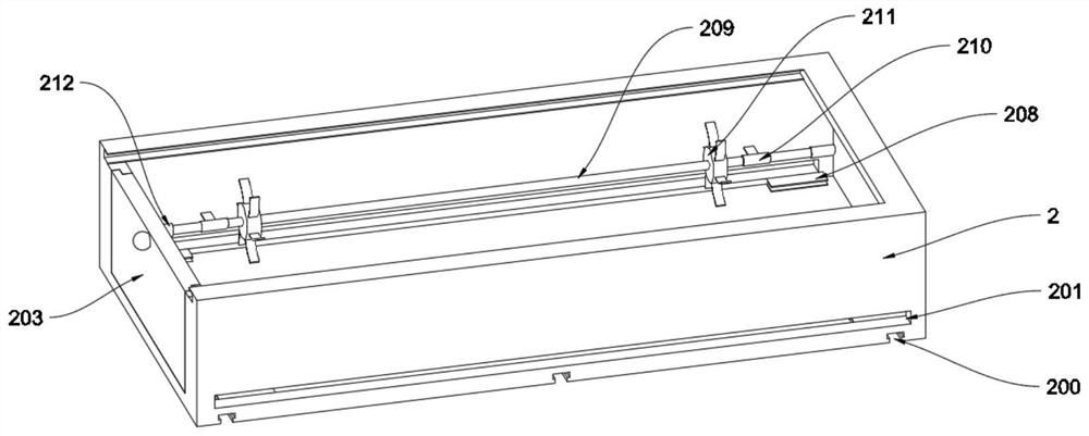 Device for collecting footprints of mice with sciatic nerve injury