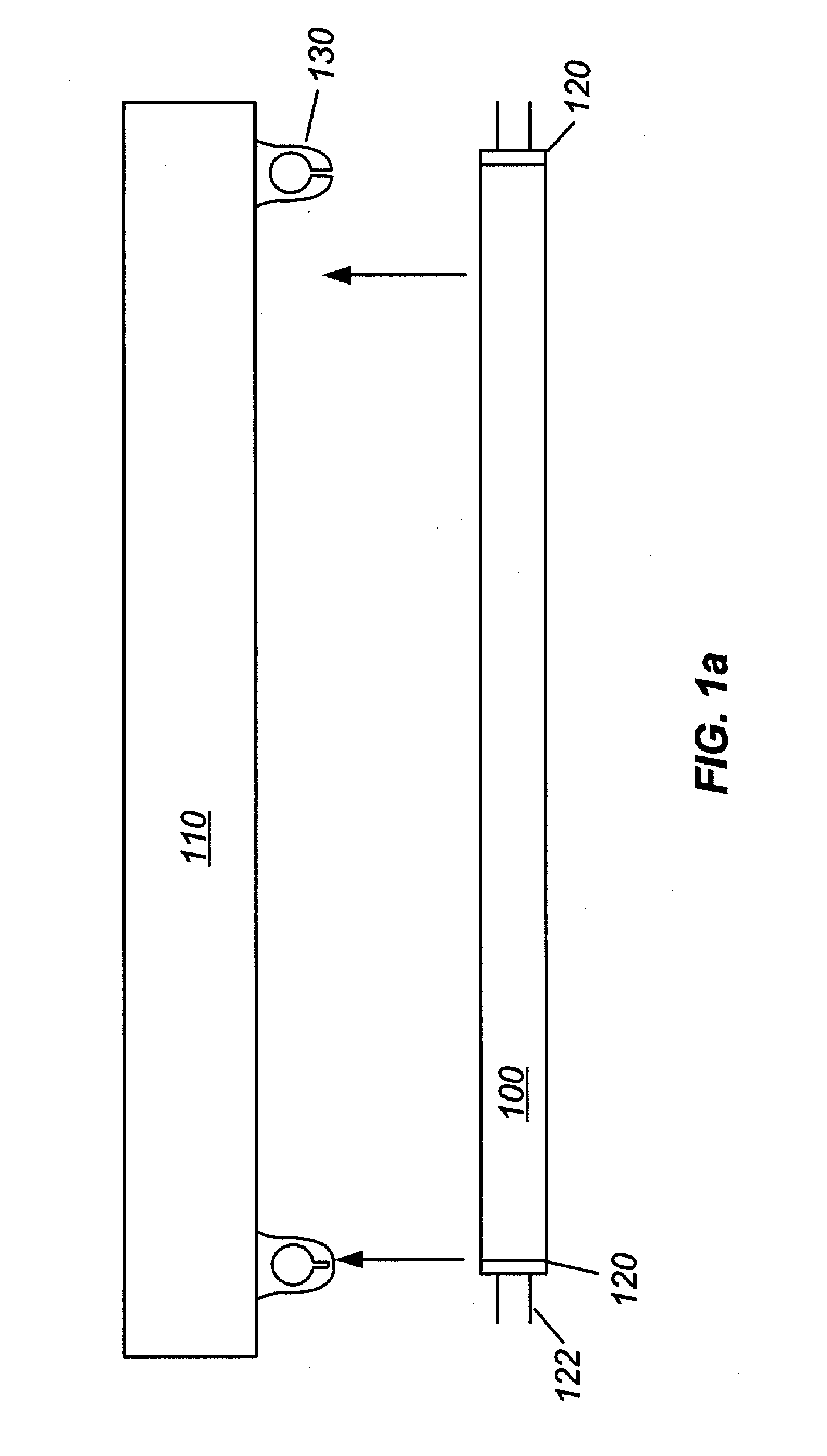 Lighting unit having lighting strips with light emitting elements and a remote luminescent material