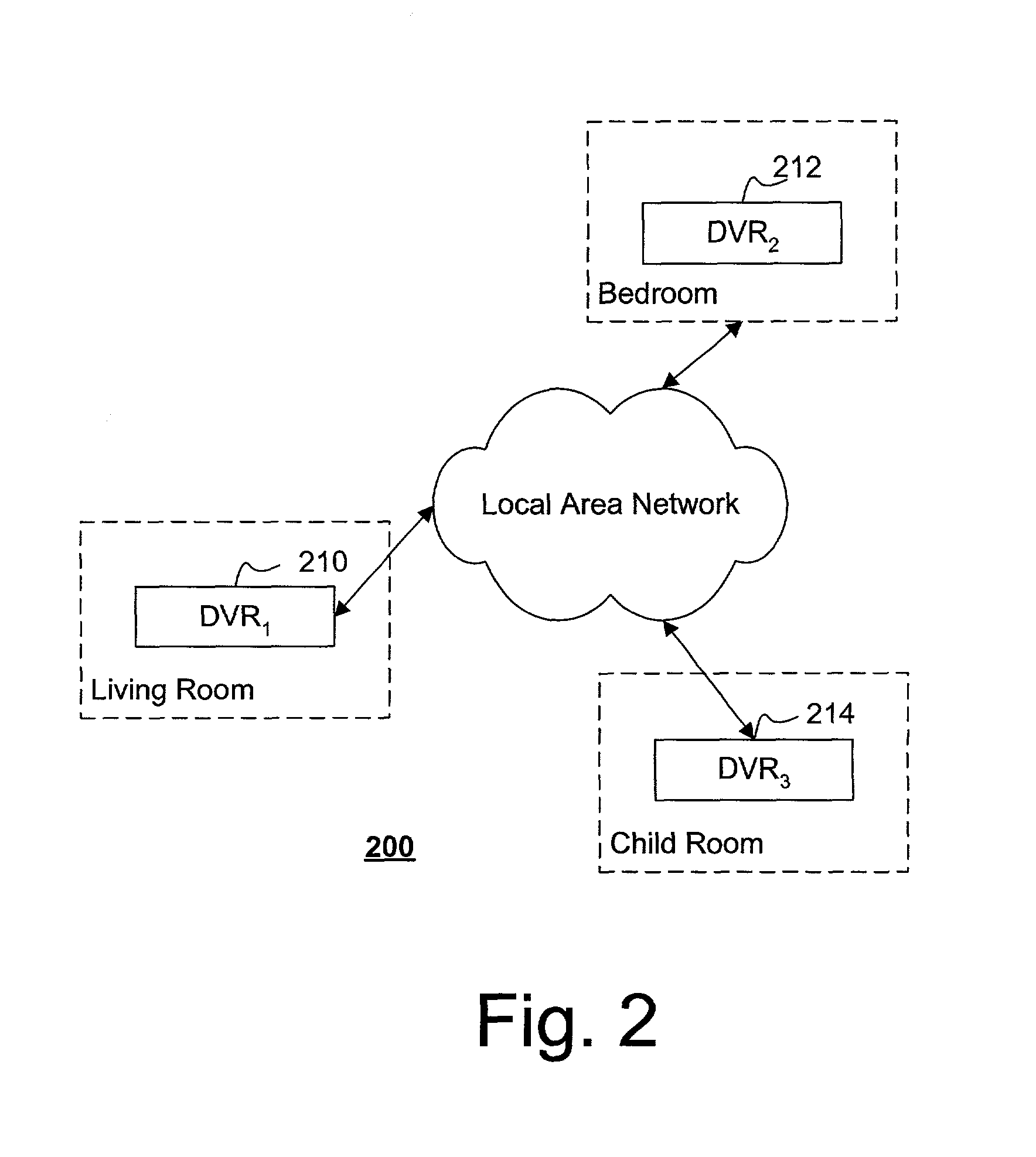 Interface for resolving recording conflicts with network devices