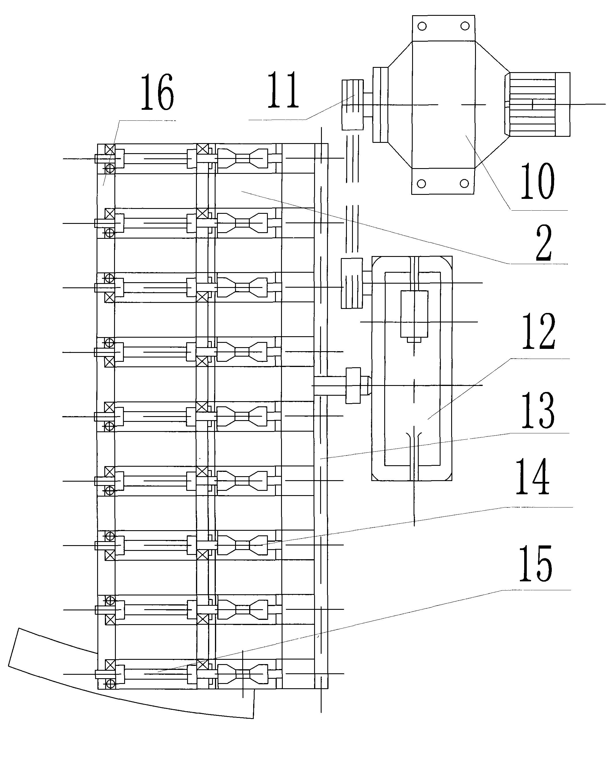 Complete device of spiral corrugated steel pipe and method for producing spiral corrugated steel pipe