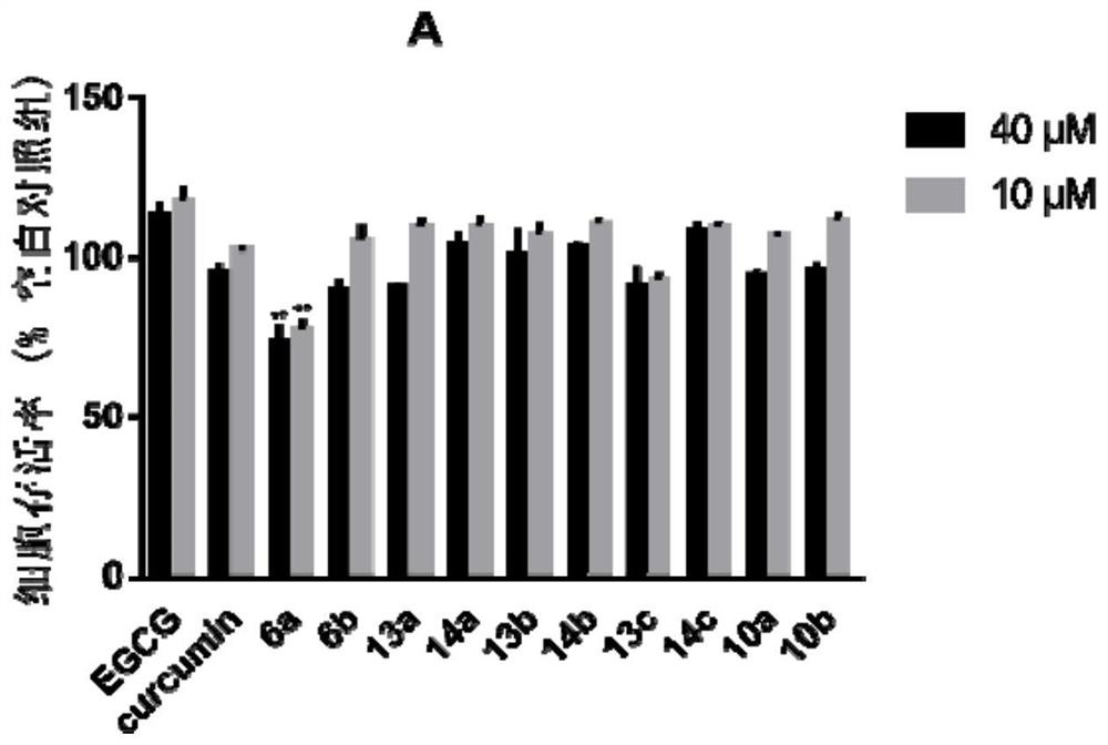 A kind of polyhydroxychalcone compound and its application