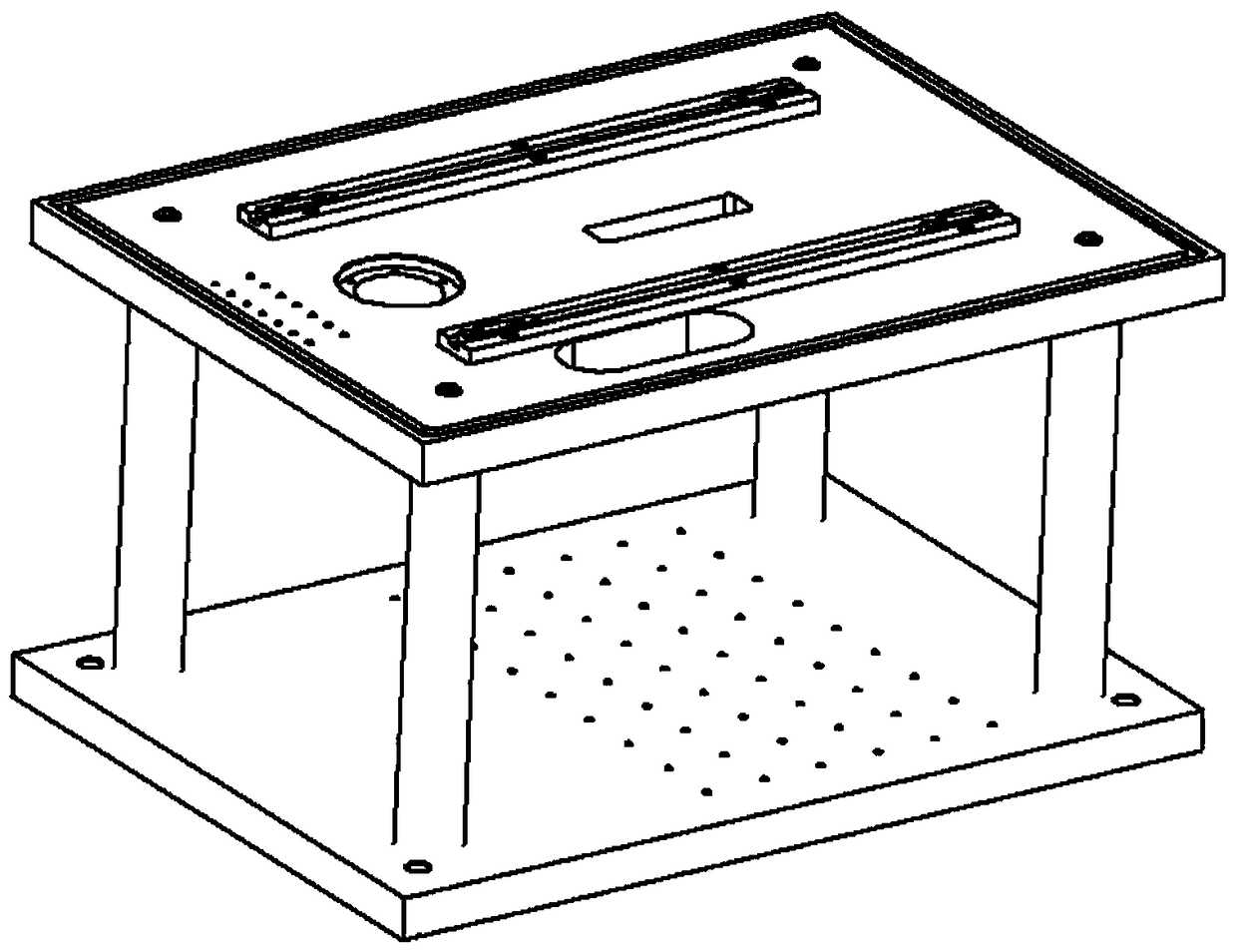 A zero entrainment friction and wear testing machine