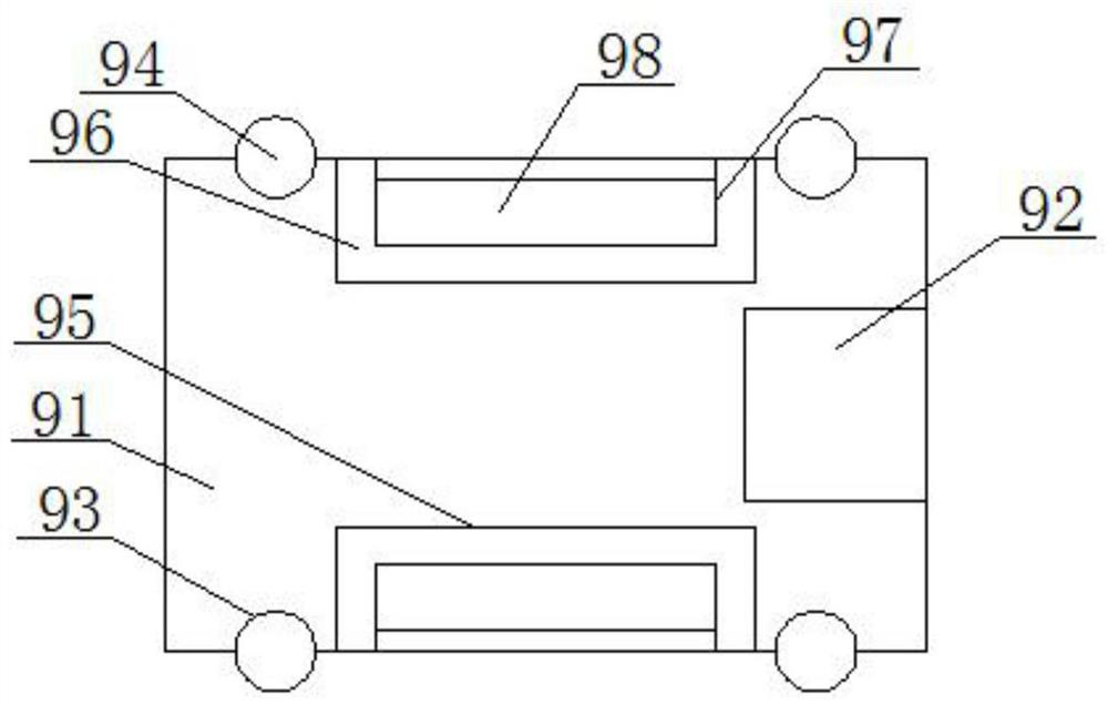 Lenz's law control type buffering device