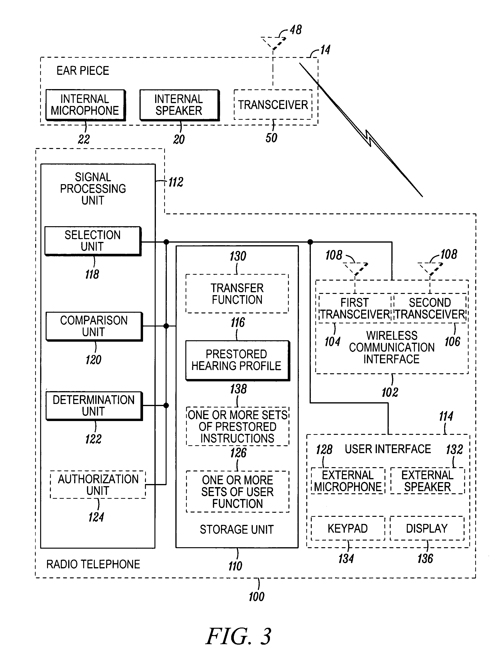 System and method for determining an in-ear acoustic response for confirming the identity of a user