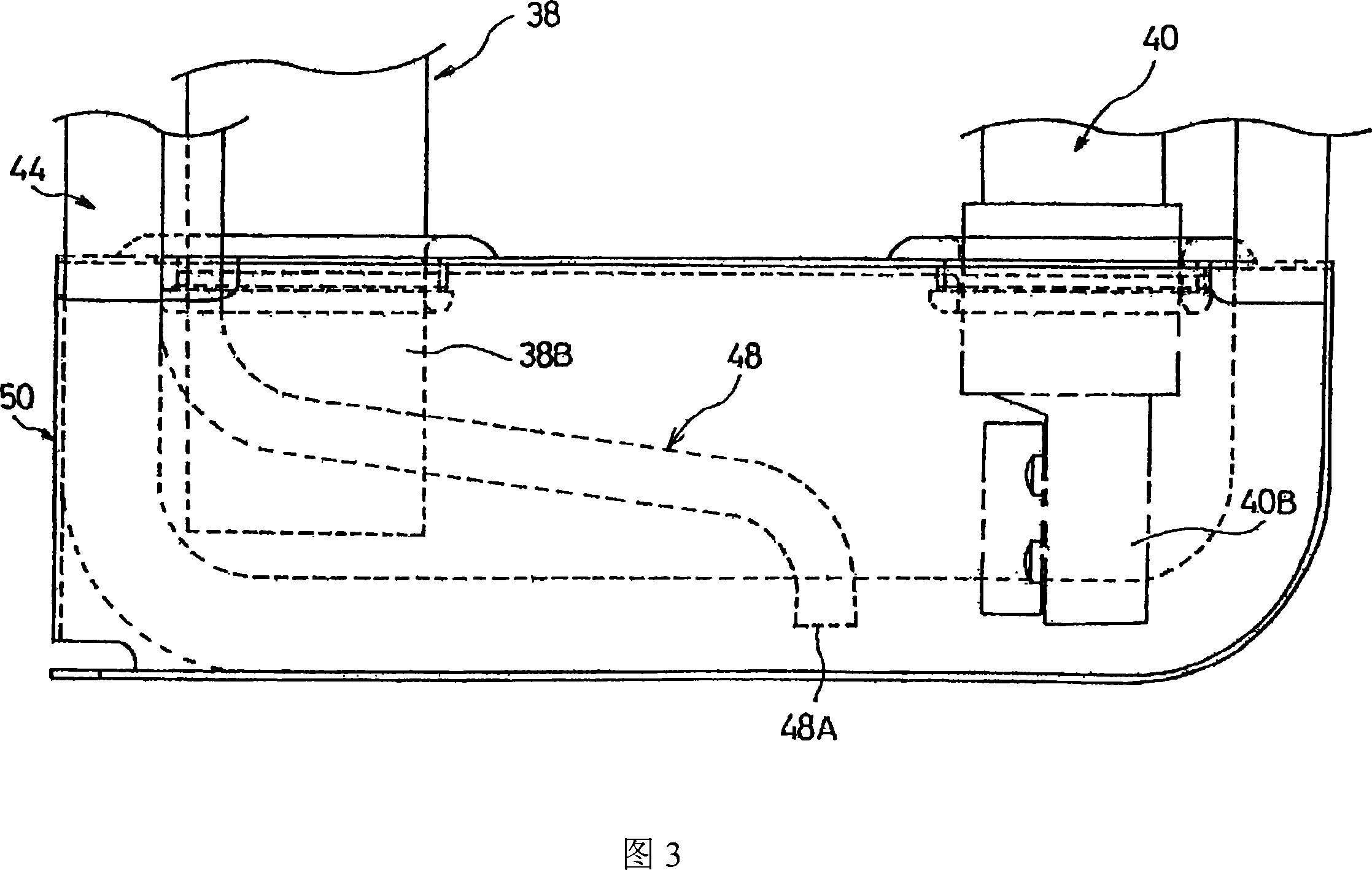 Structure of reducer container