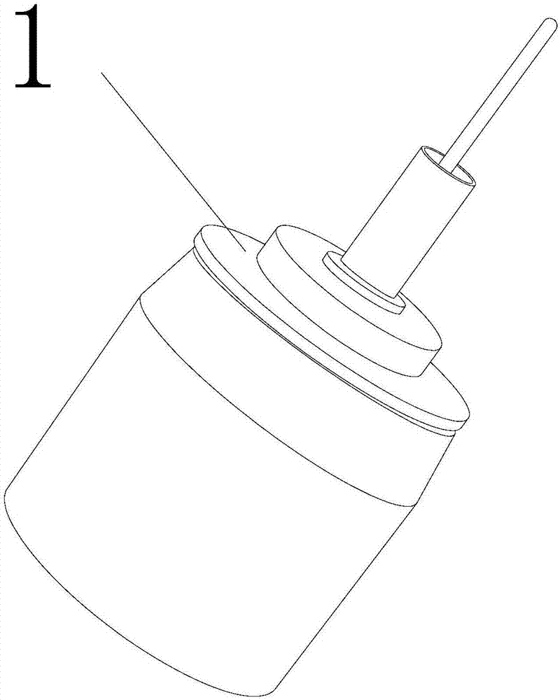 Device for preventing yarn bottom falling of two-for-one twister in processing process